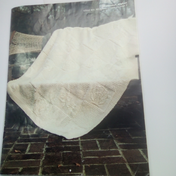 Vintage Brunswick Keepsake Afghans to Crochet & Knit Crocheting Knitting - Picture 7 of 8